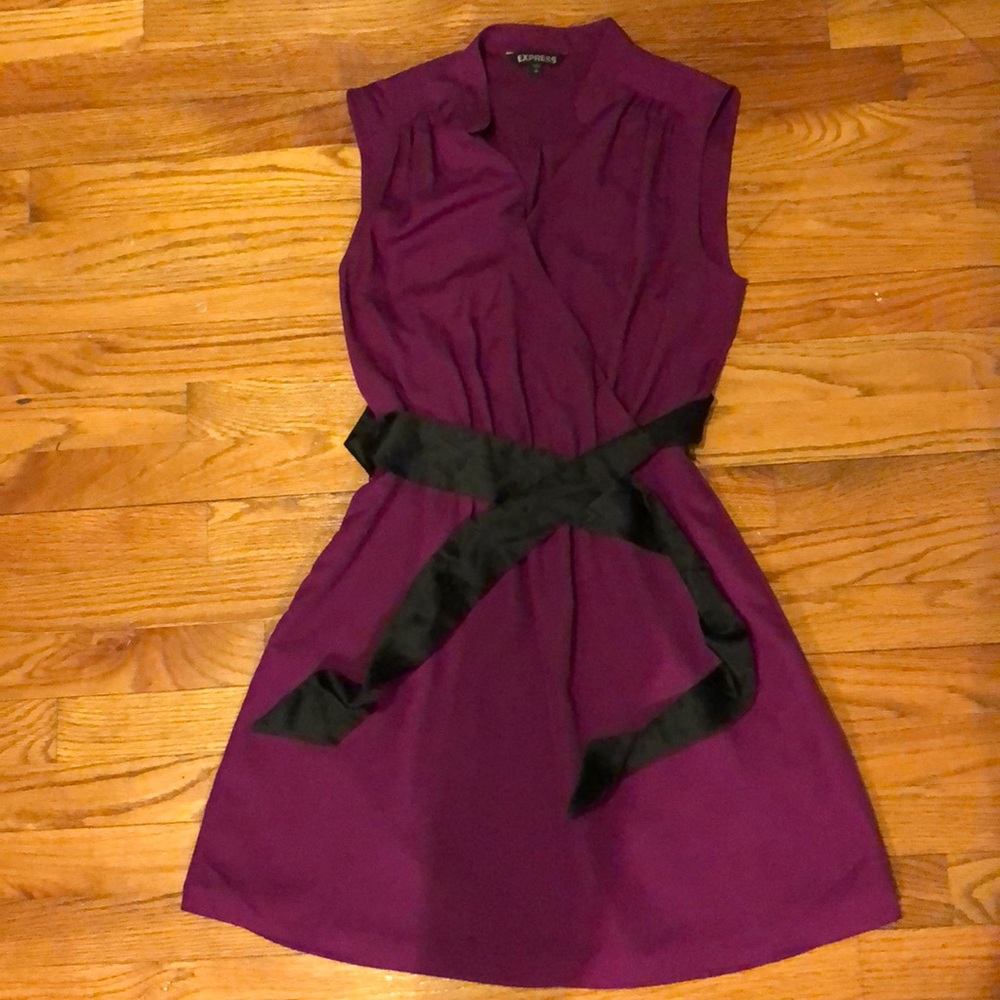 Express Hot Pink/Purple Dress